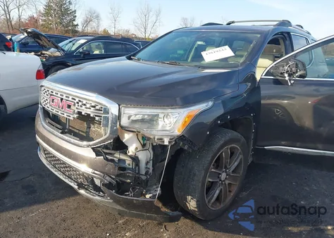 2017 GMC Acadia Denali из США, поврежденный, VIN 1GKKNPLS0HZ134728